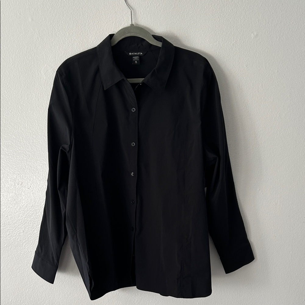 Athleta Black Blouse